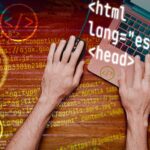 Kompozycja z systemem HTML dla stron internetowych